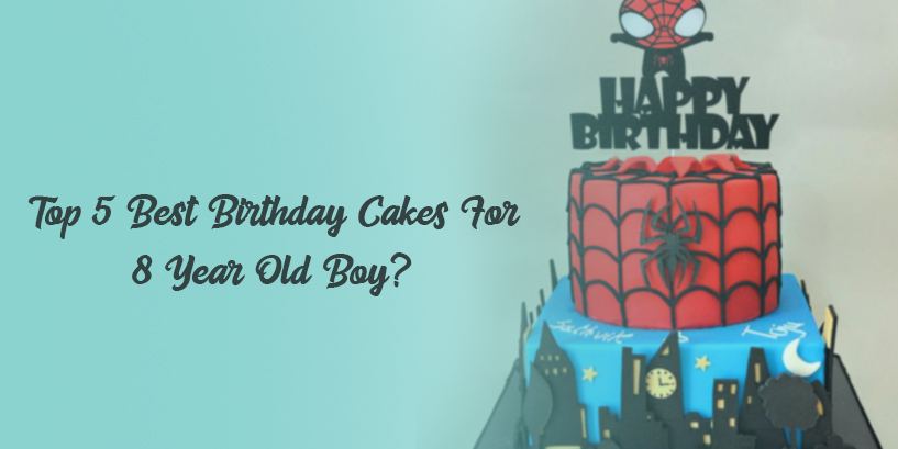 Premium AI Image | 5 year old kids birthday cake design