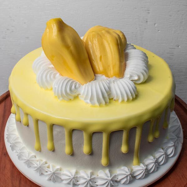 Jackfruit cake - Eggless jackfruit cake - Cake - Hattyfoods.com Hatty Foods